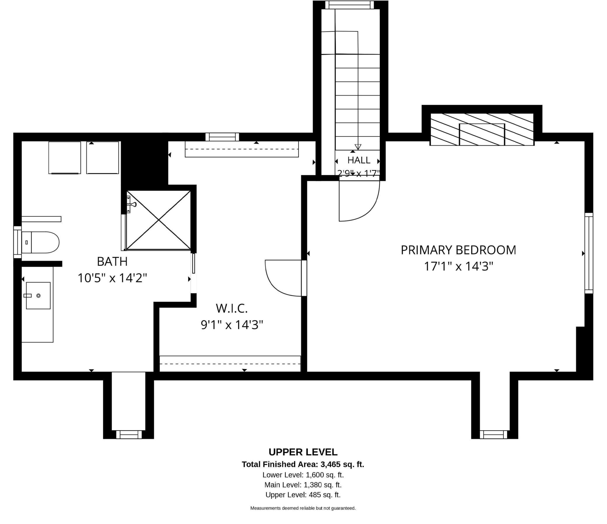 UPPER LEVEL FLOOR PLAN