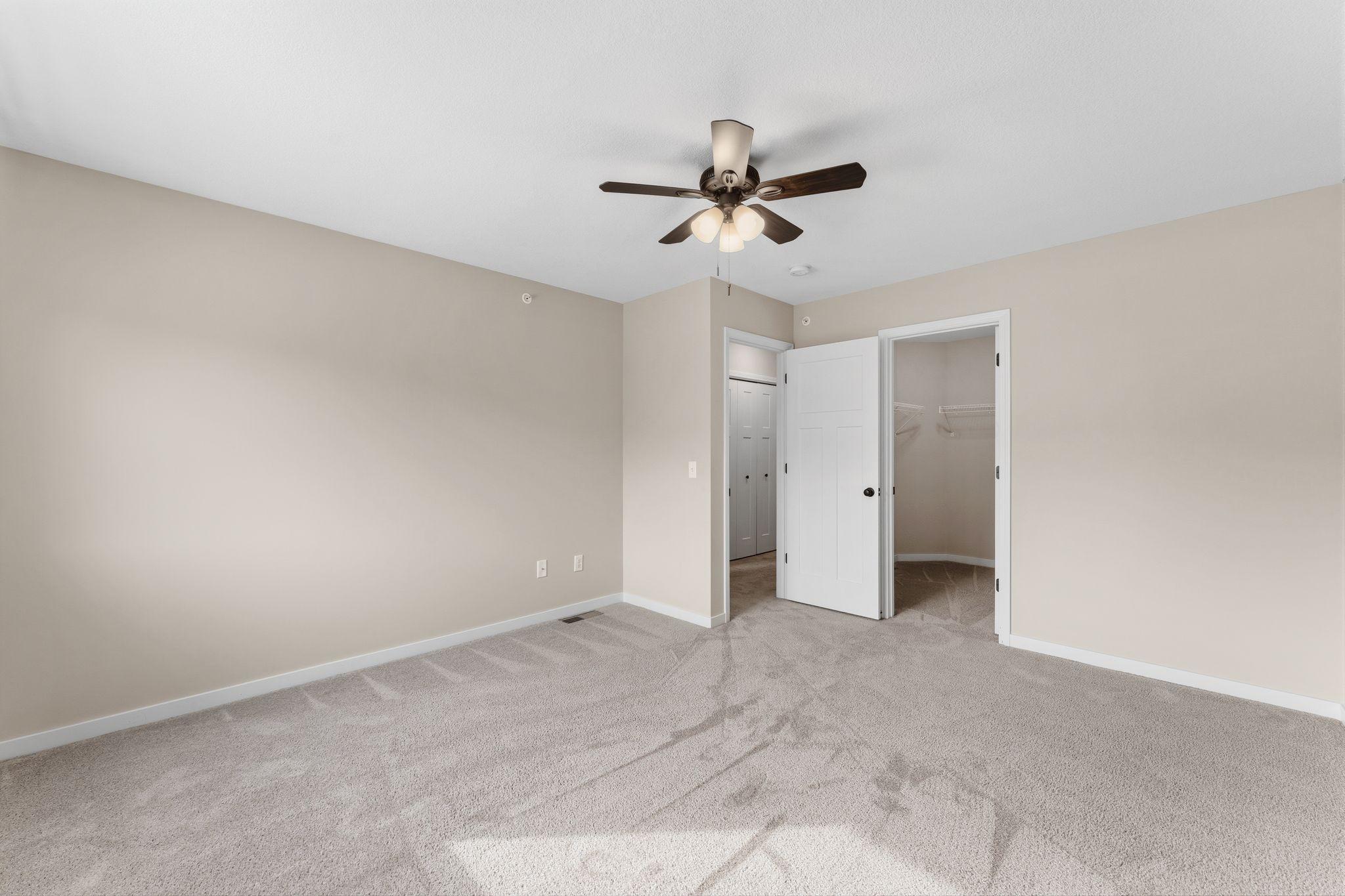 Bedroom 2 with walk in closet