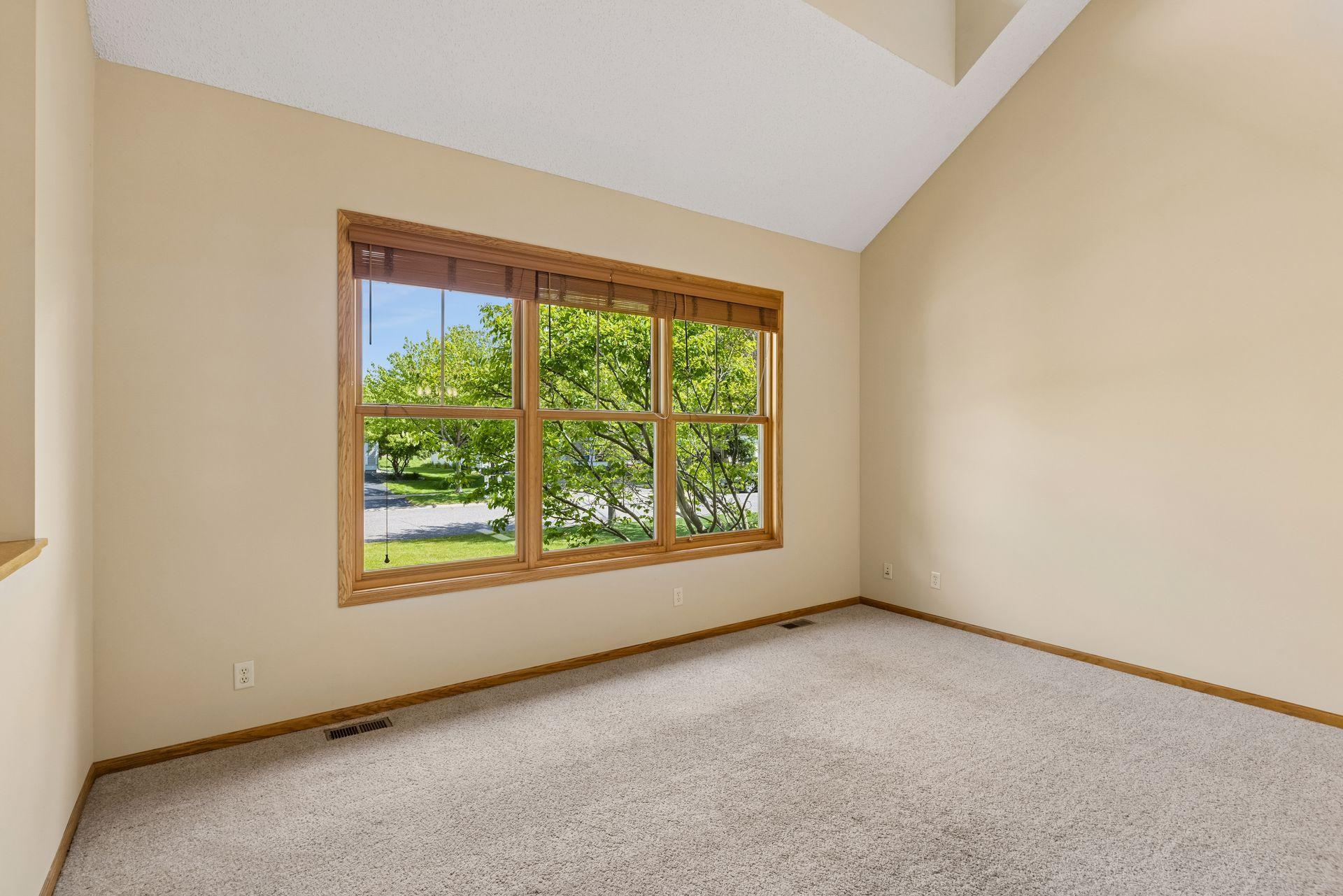 Large picture windows throughout