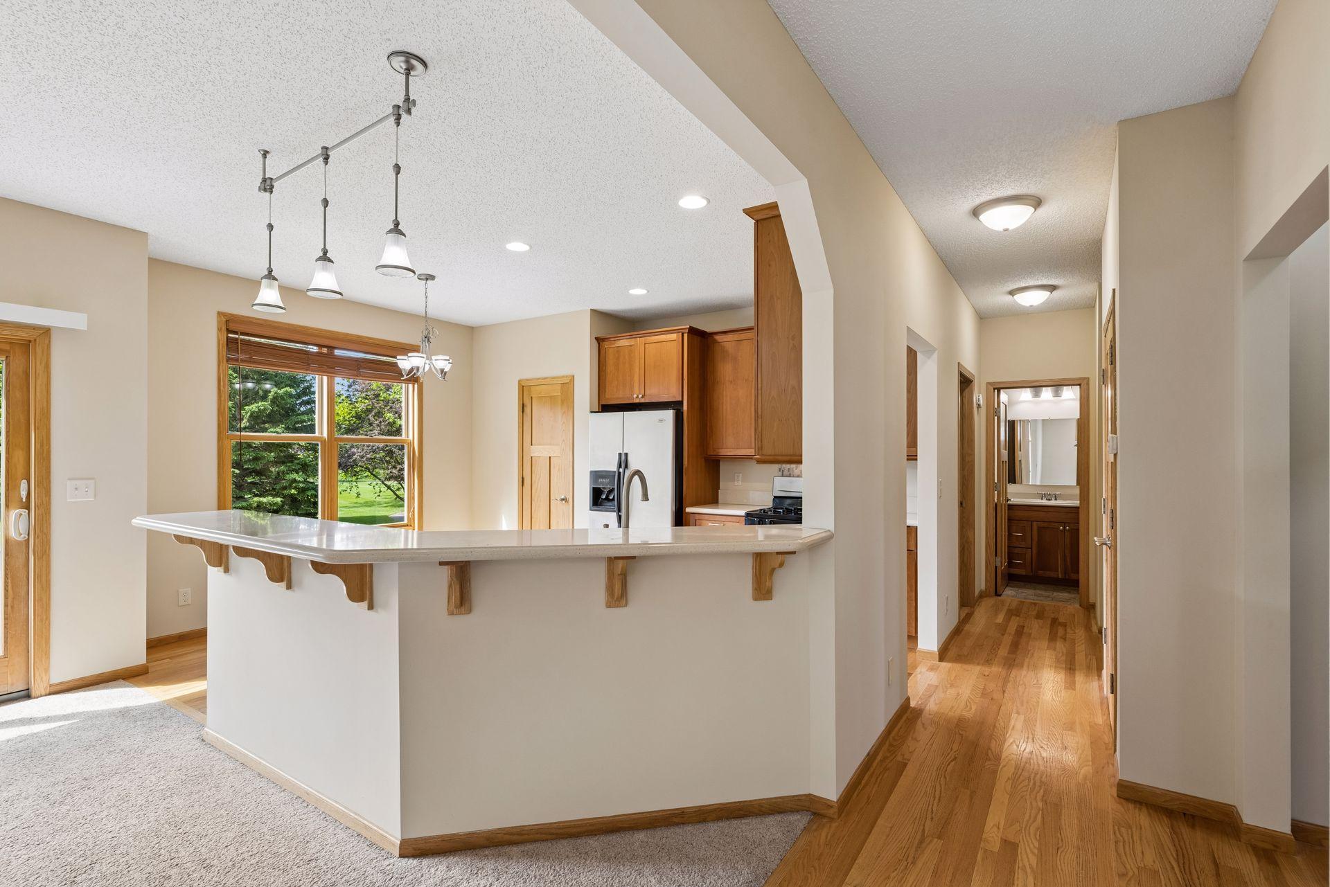 Open kitchen perfect for entertaining guests