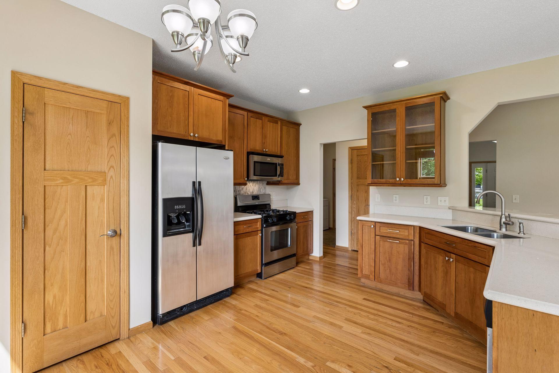 Abundance of cabinet space