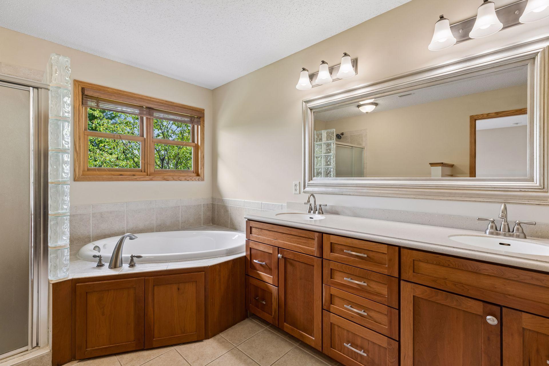 Unwind in the soaker tub