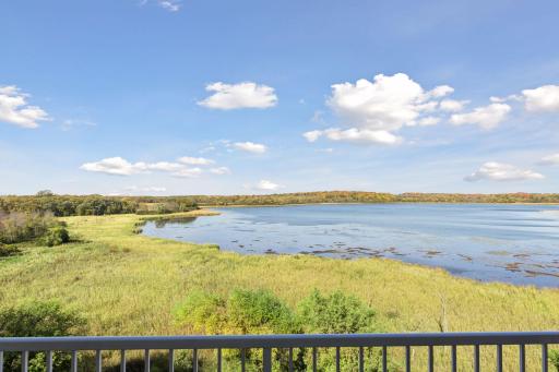 This is the view from your private deck off your living room!