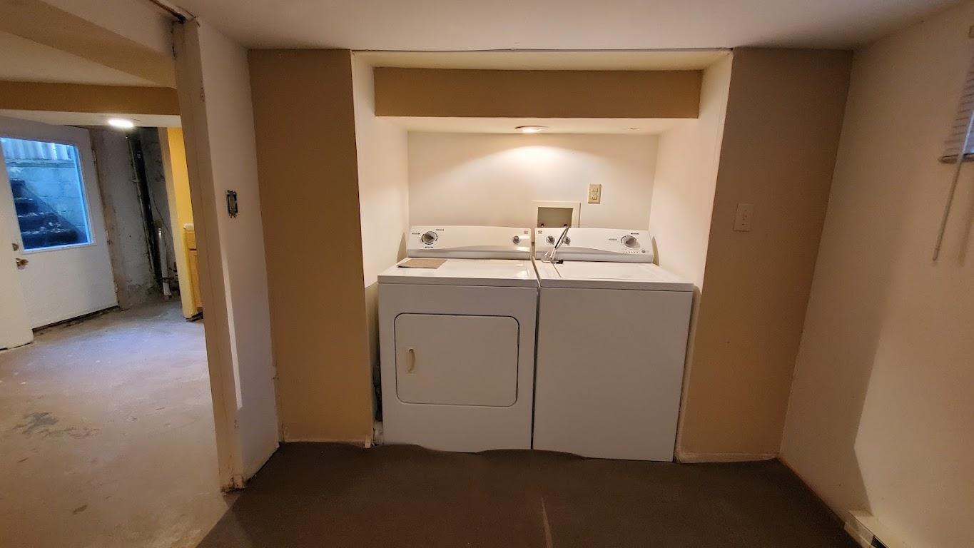 laundry area