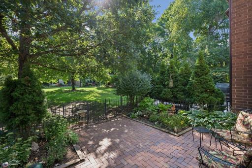 The townhome lives like a single family home with great yard space to enjoy. Beautiful low maintenance perennials allow you to personalize the patio area as you wish. Fully fenced in case you have a dog!