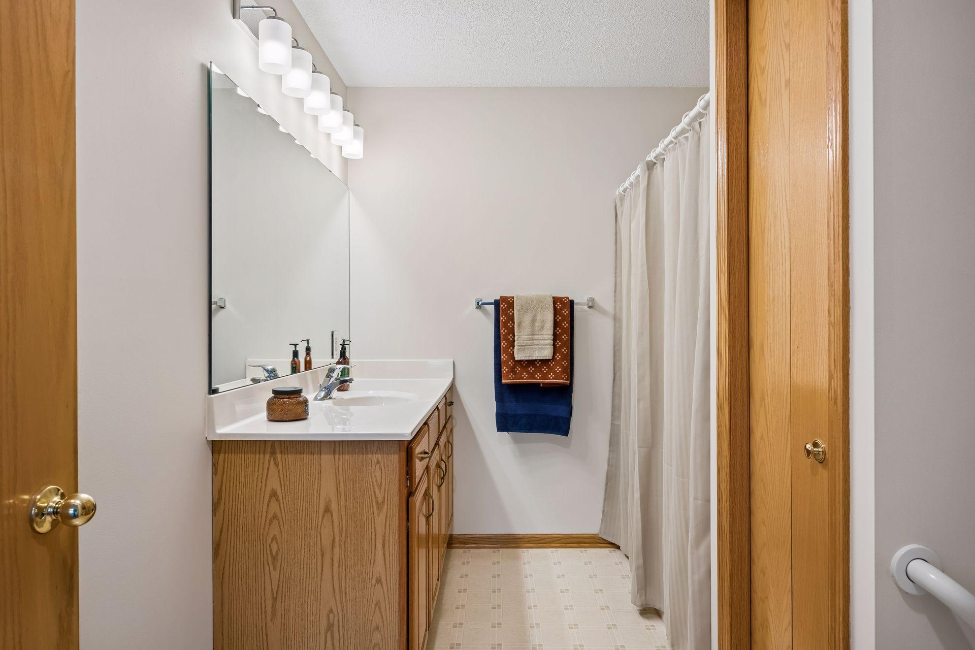 Private primary full bath.