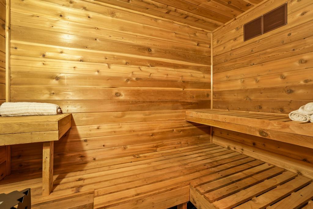 Rough-in for a sauna