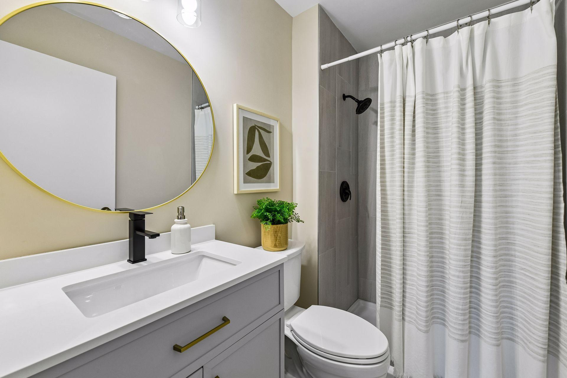 BRAND NEW primary 3/4 bathroom