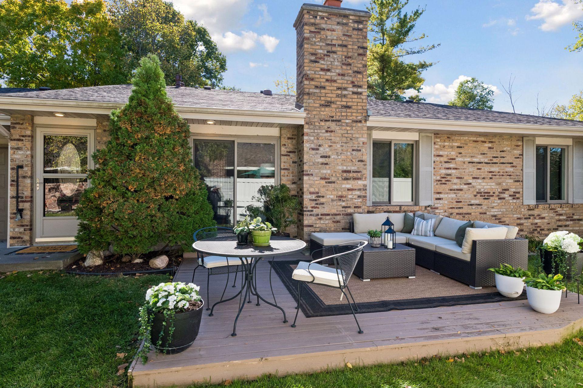 Lovely outdoor spaces