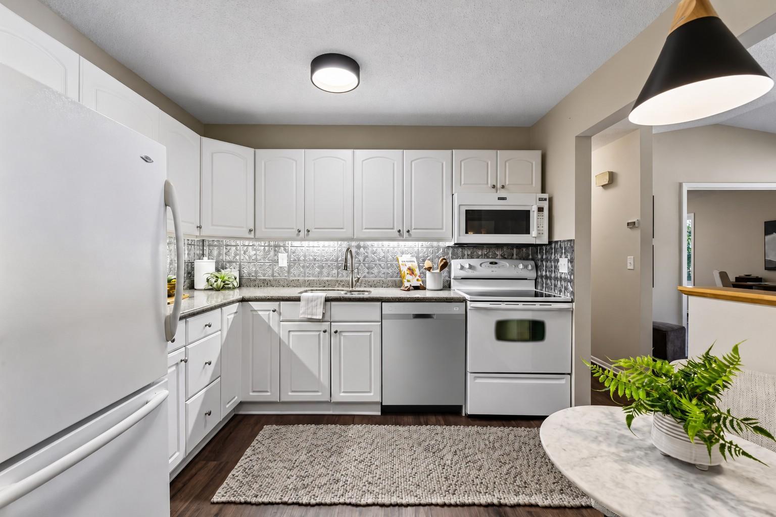 Nicely updated kitchen