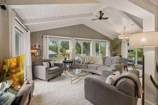 Great natural light throughout this wonderful space!