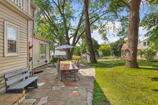 Beautiful outdoor spaces on this oversize lot!