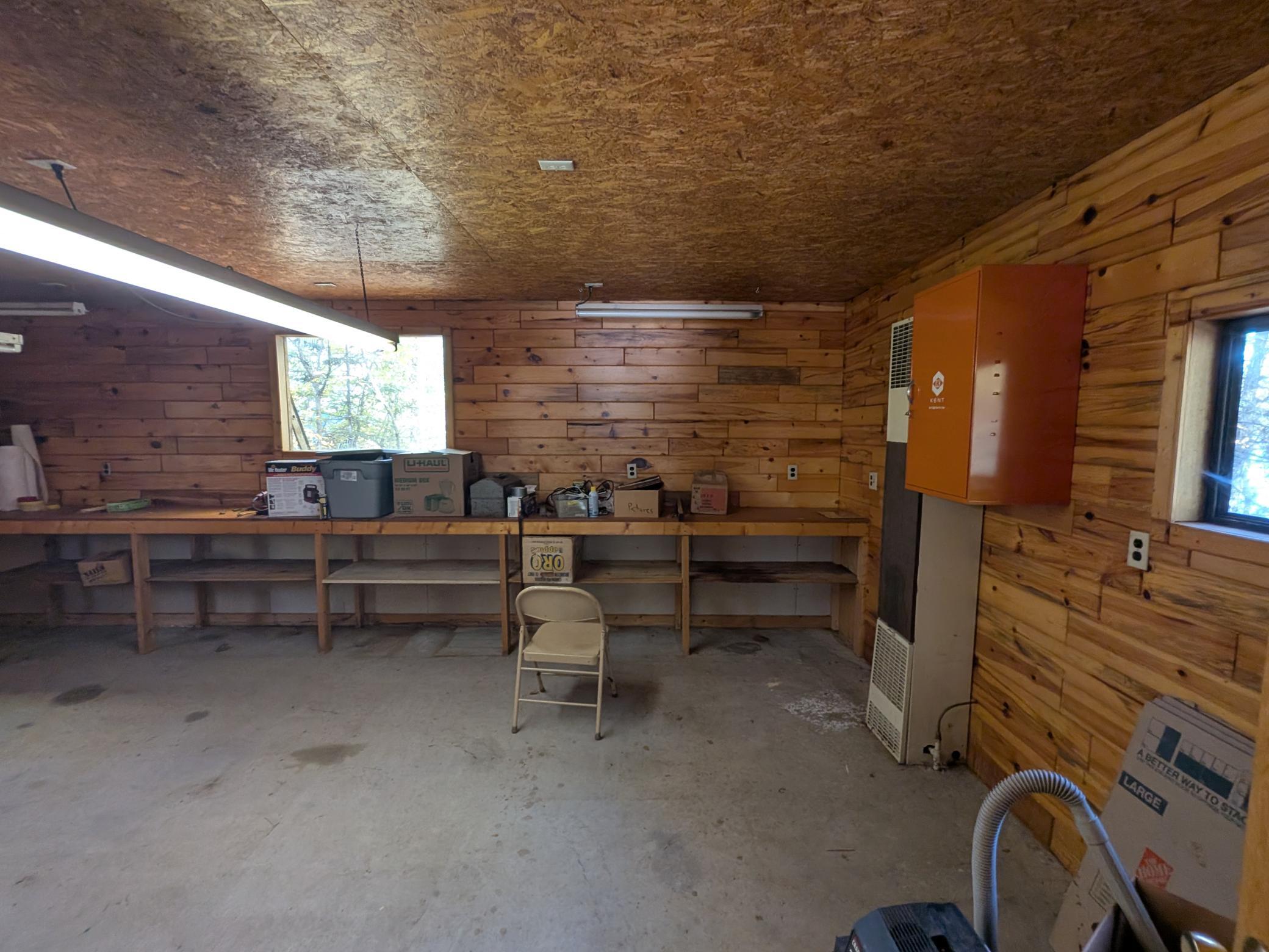 Wood working shop