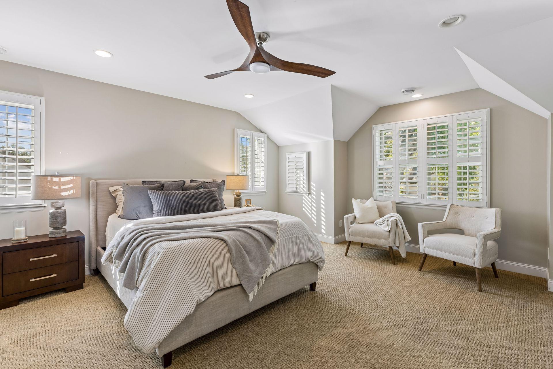 Upper-Level Primary Bedroom