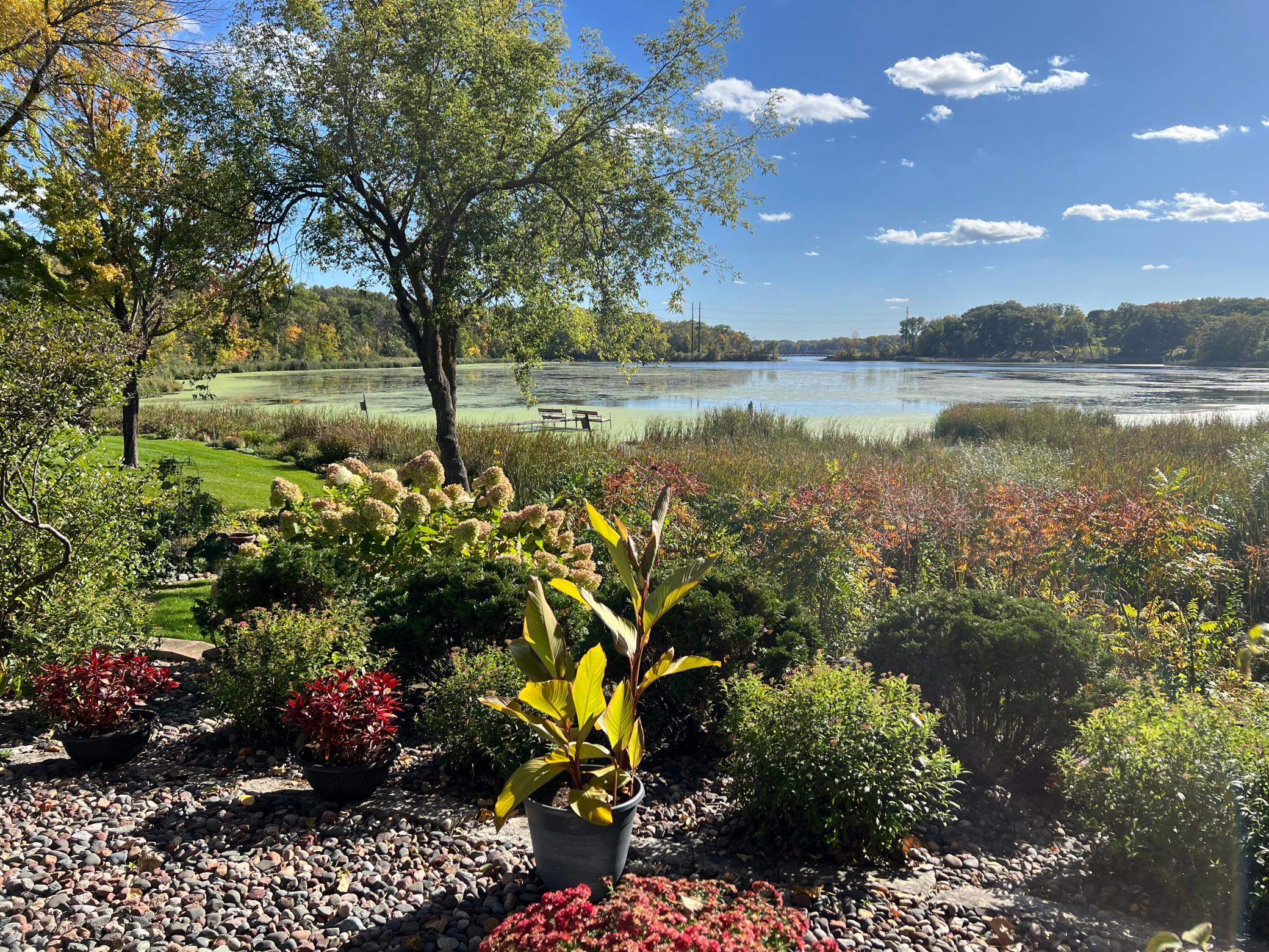 Serene views of private Gleason Lake