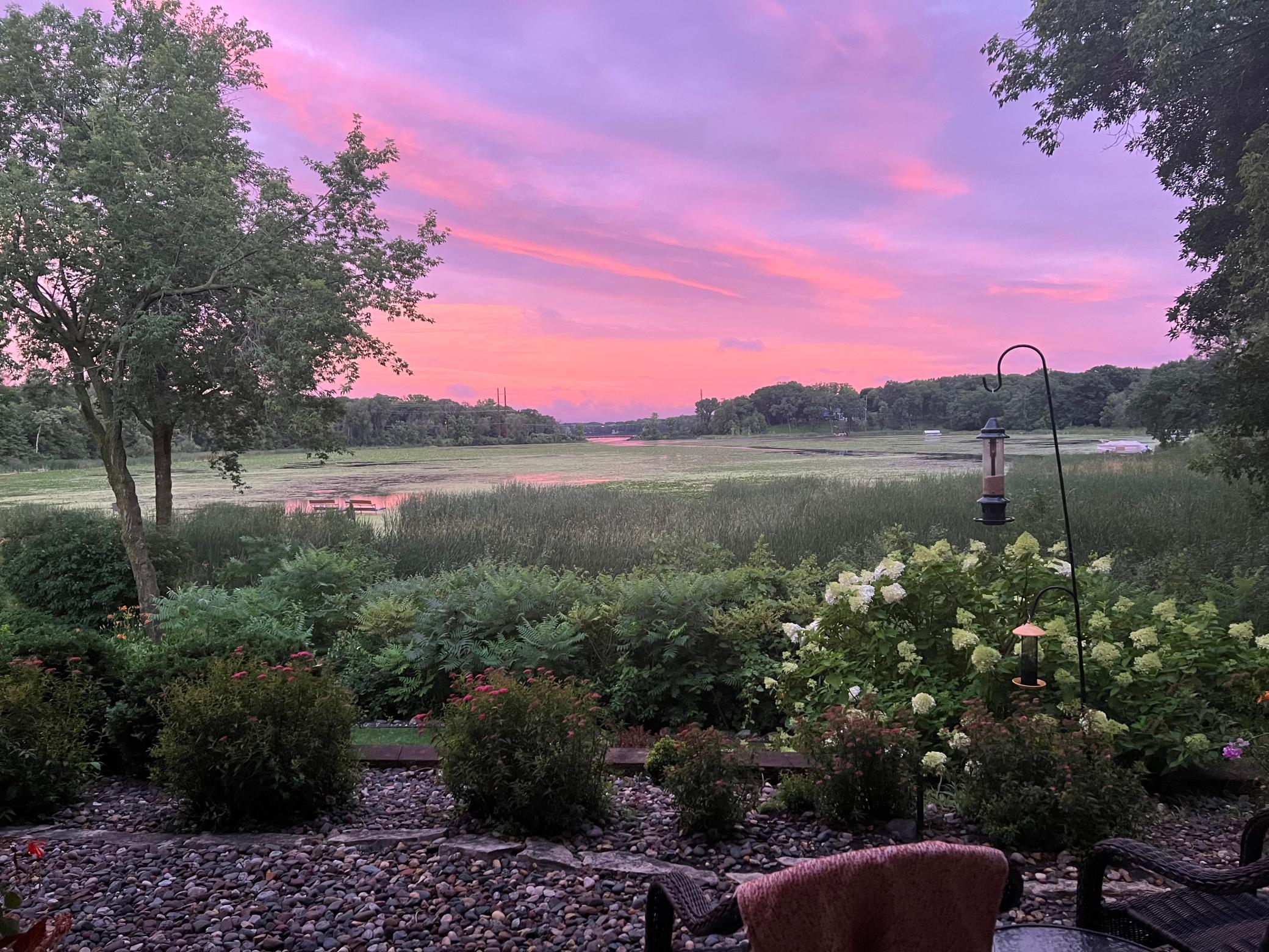 Enjoy beautiful sunrise and sunset skies