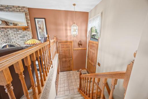 Spacious open foyer