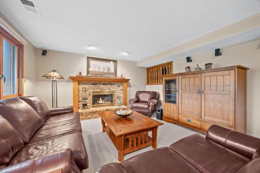 Second cozy fireplace