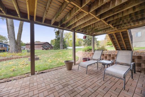Lots of space on Patio