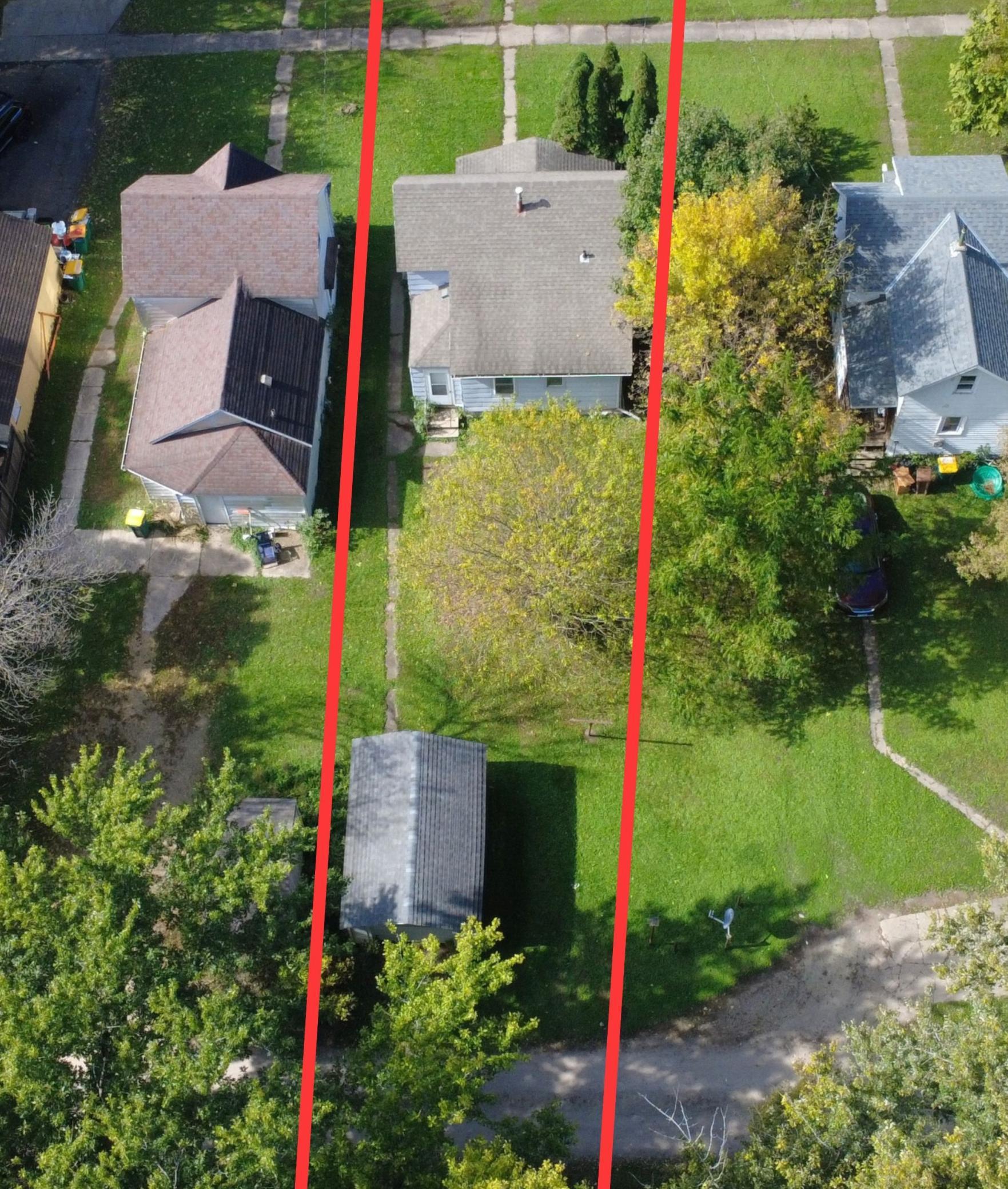 Aerial view- Full lot