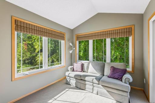 This porch has baseboard heating provides comfortable heat for most of the year.