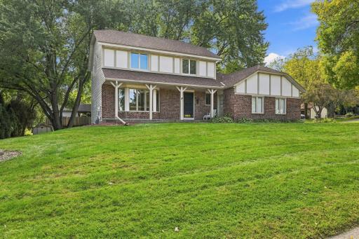 Additional angle of the home and inviting front porch