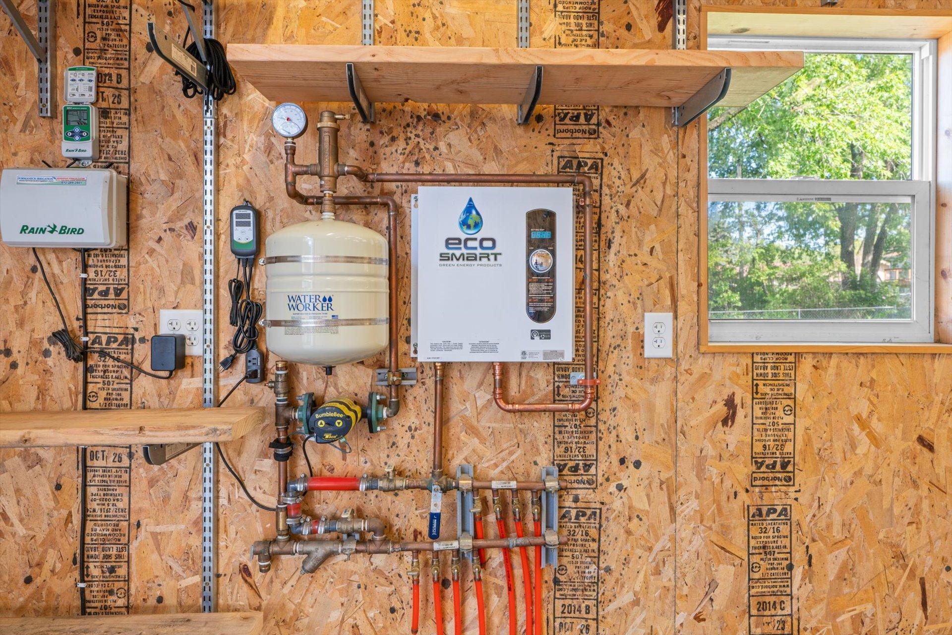 In-Floor Heat Detached Garage