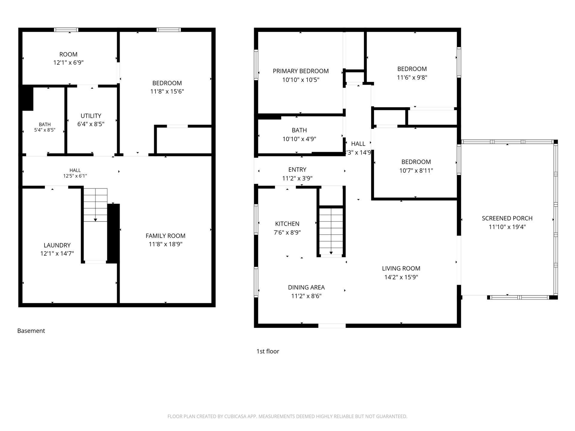 Both Floor Layouts