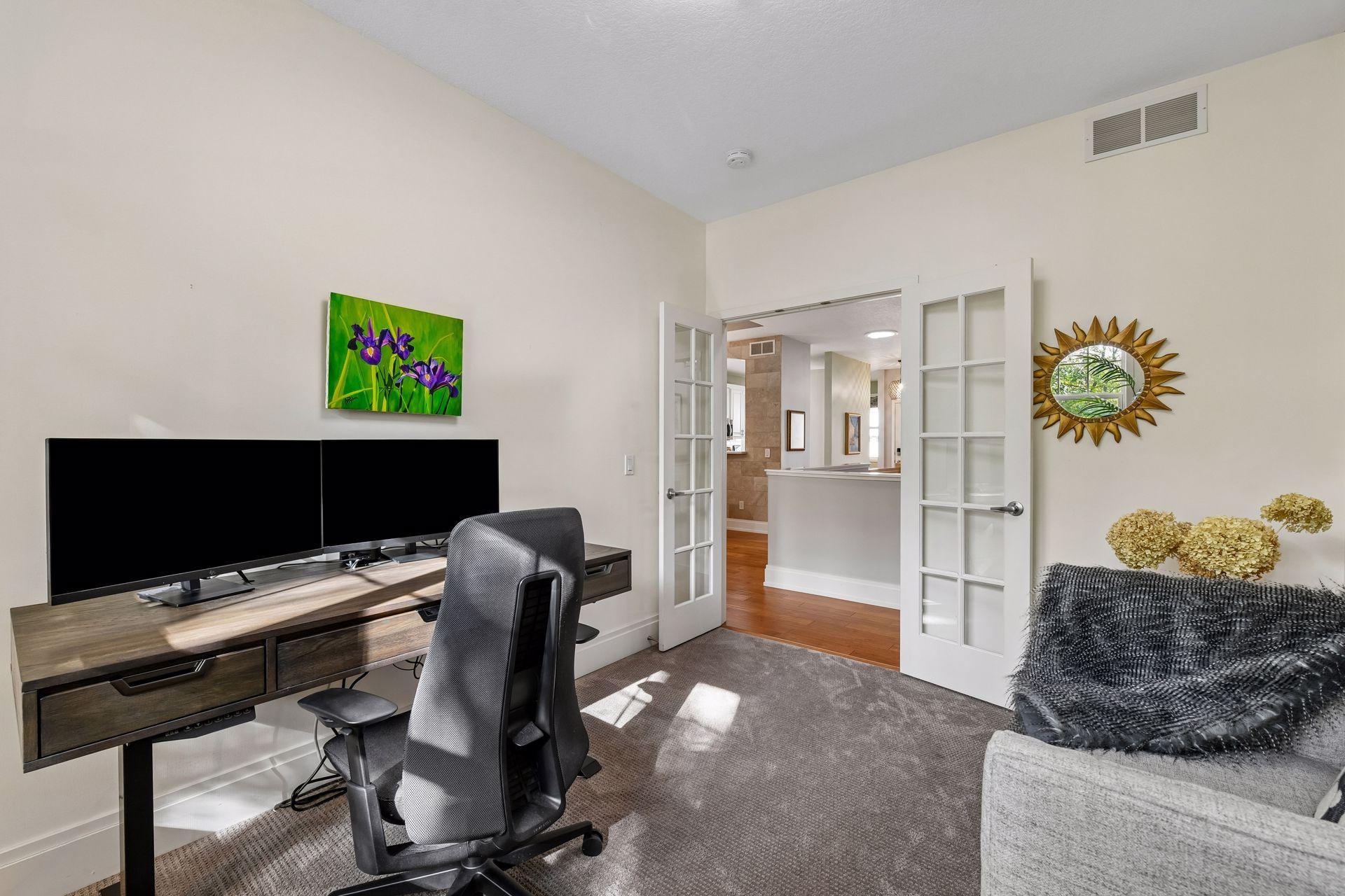 Large main floor office or guest room