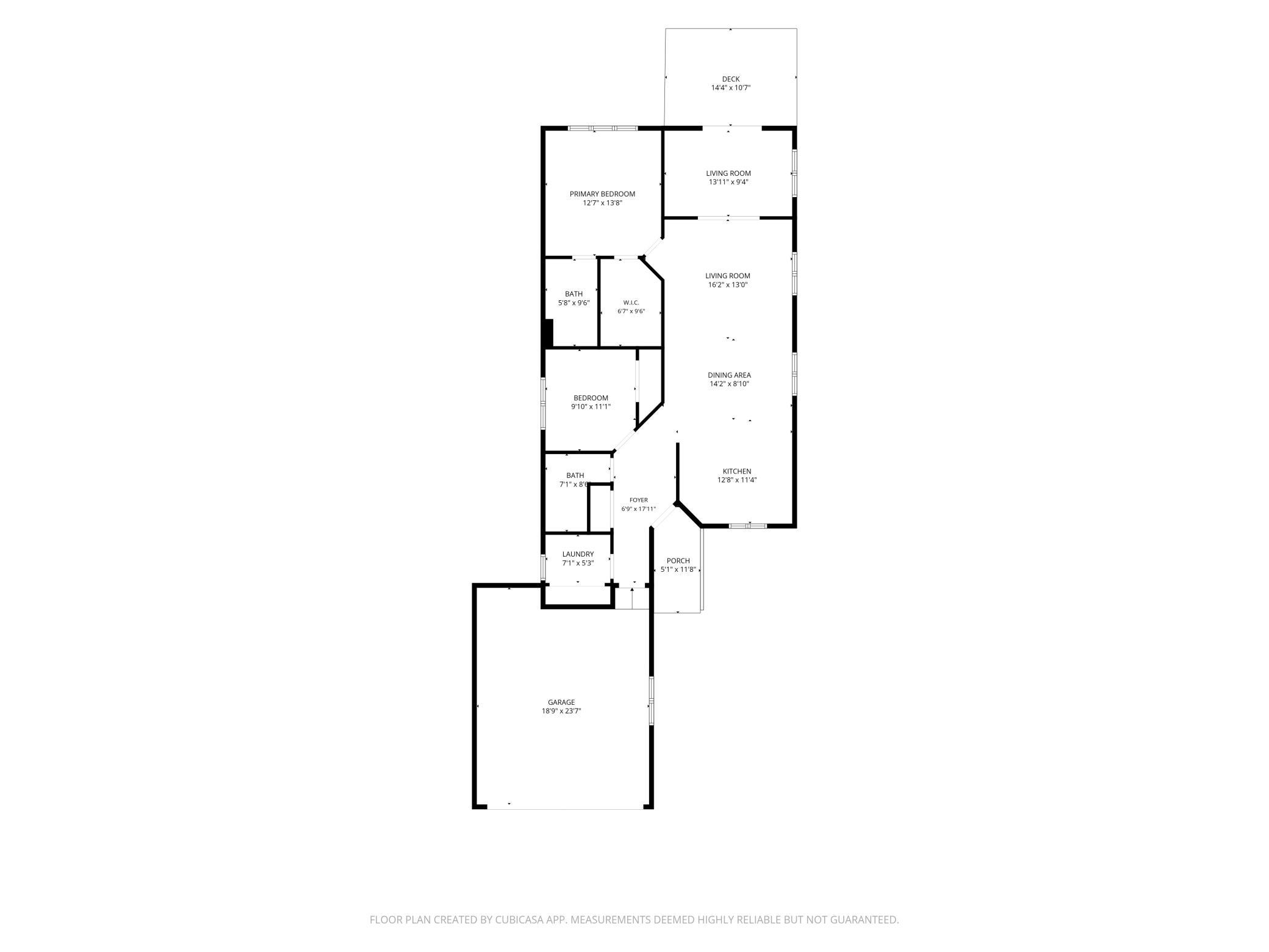 Floorplan - Shared Garage Wall
