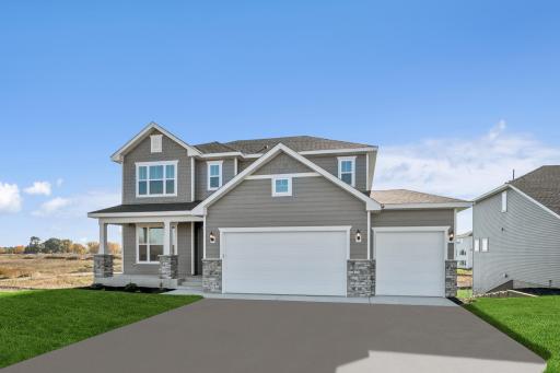 Home under construction, photo of similar home, selections vary.