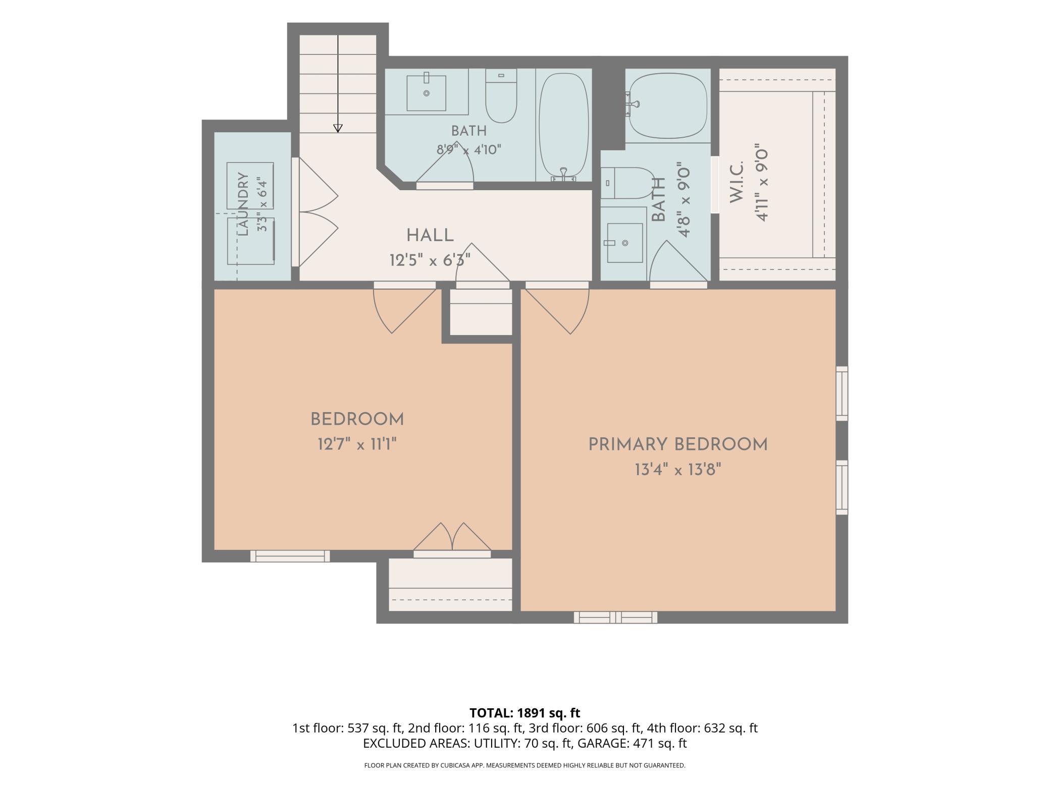 4th floor - Floor Plan
