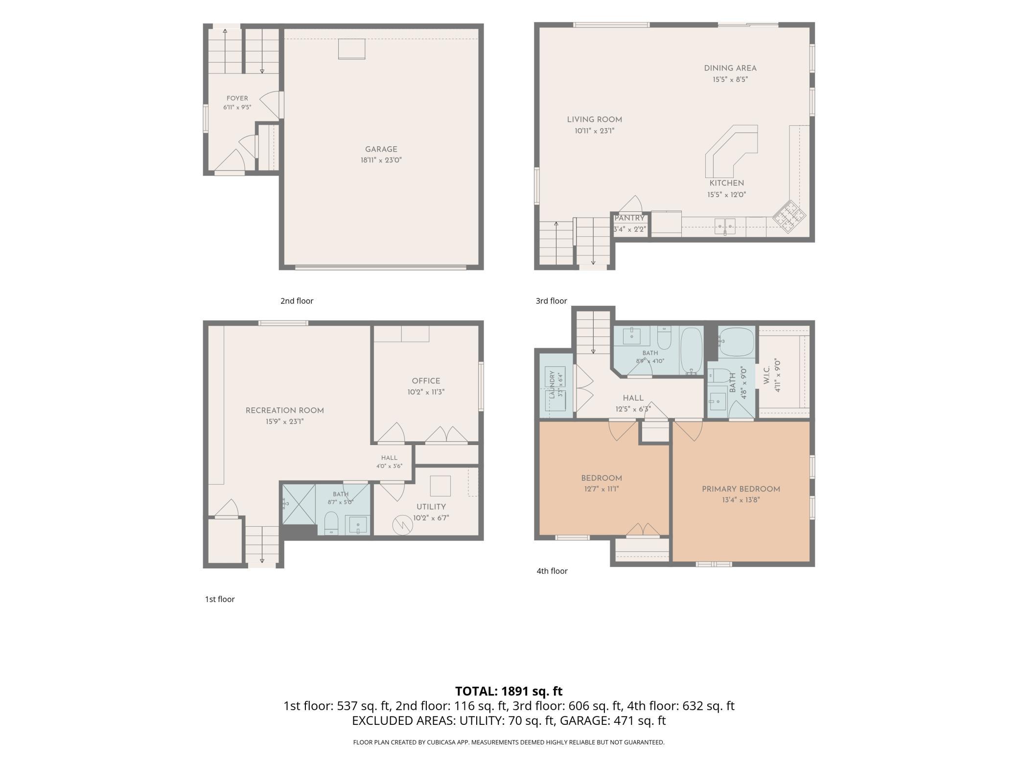 All Floors - Floor Plan