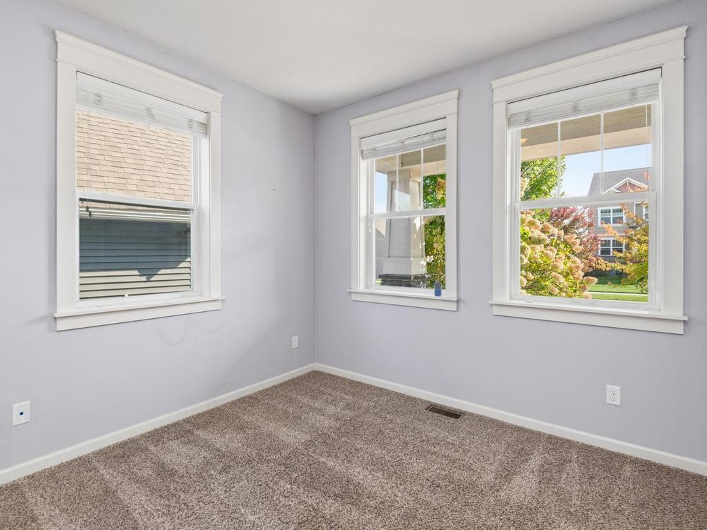 MF office/den with windows on 2 sides!