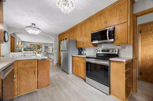The range, microwave, and dishwasher were all updated in 2025.