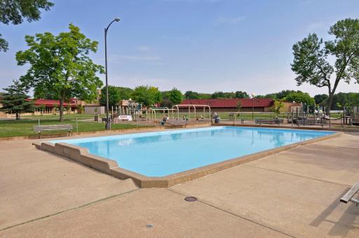 The pool and splash pad at Waite Park make summer days easy to enjoy close to home.