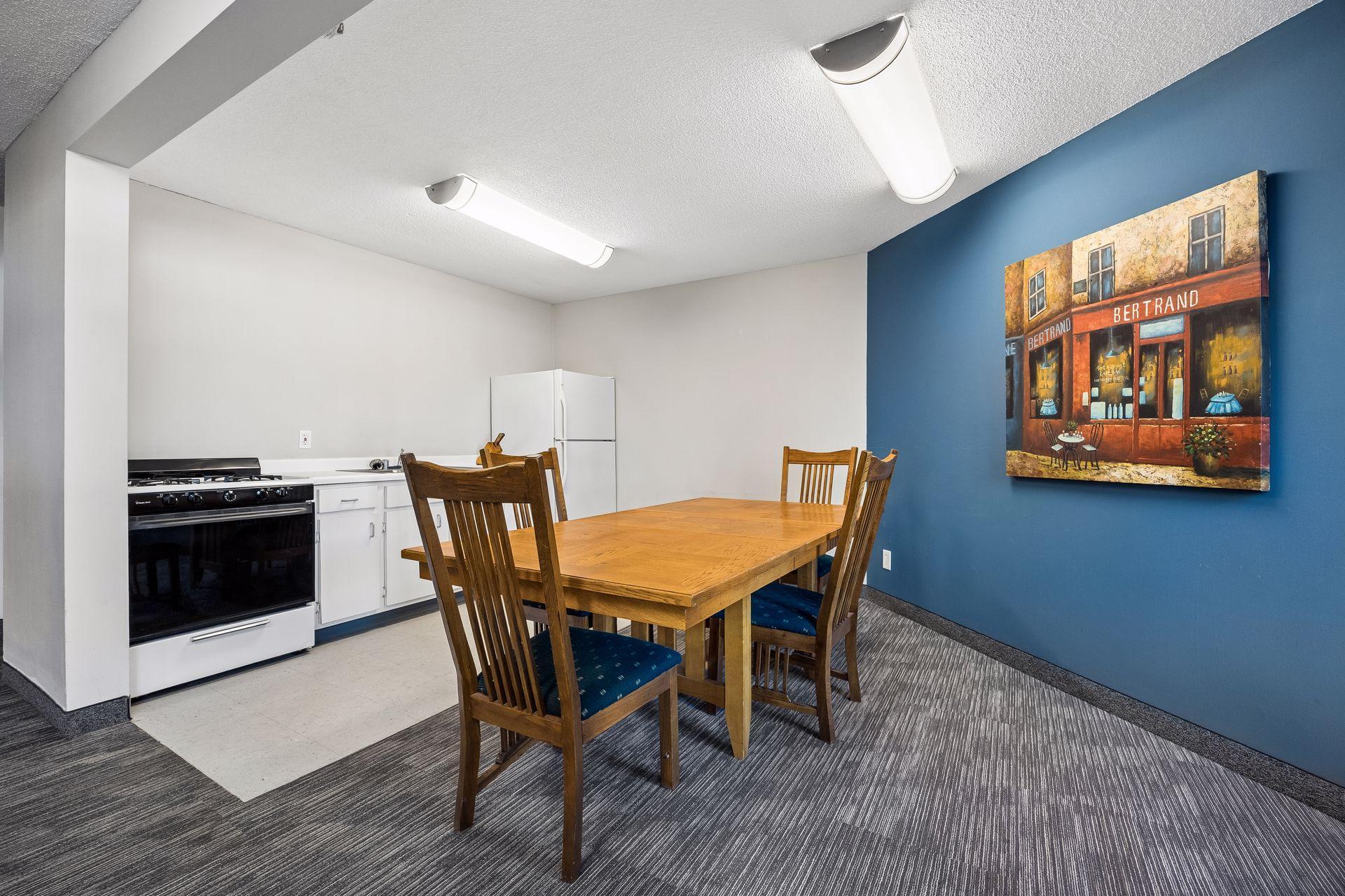 Kitchen in the community room