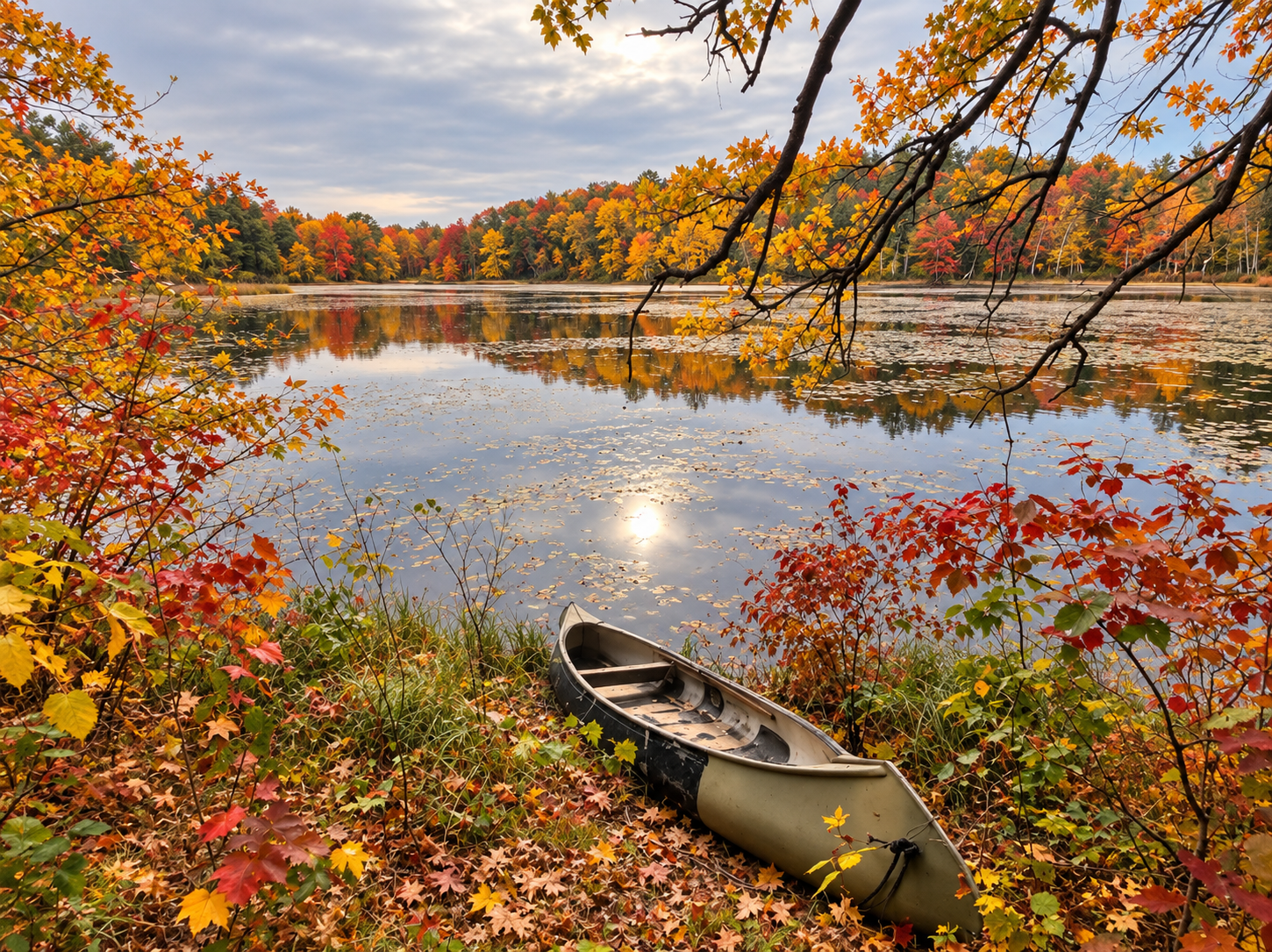 1800+- feet of shoreline on the 8 acre pond