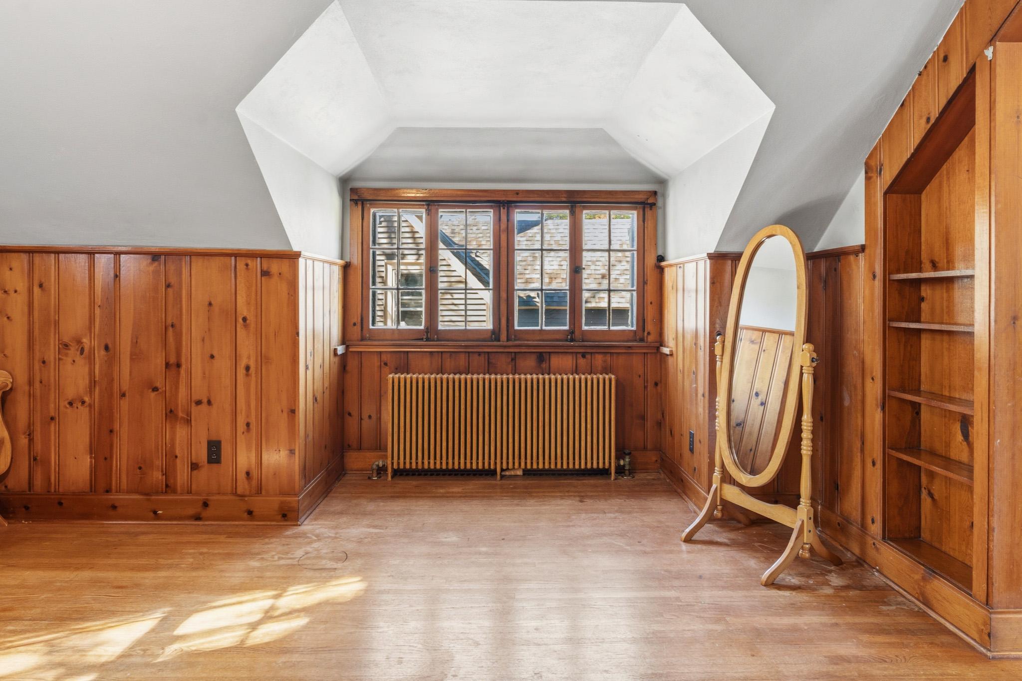 Beautiful wood details throughout.