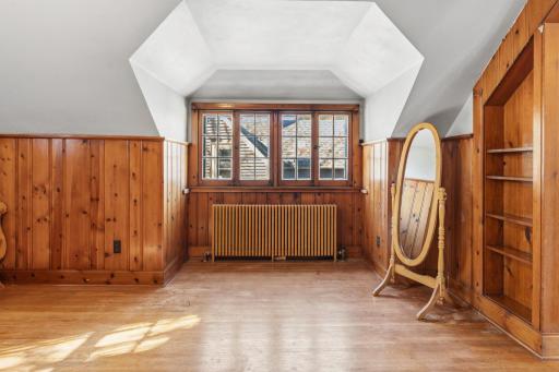 Beautiful wood details throughout.
