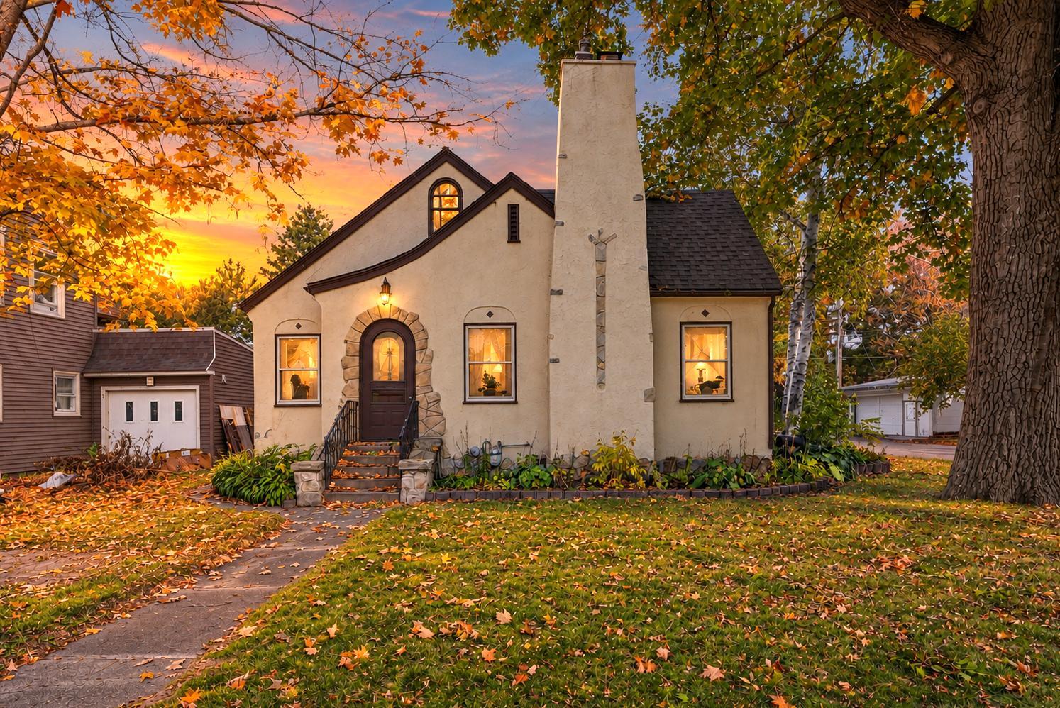 Virtually enhanced photo showing the home in its absolute best light