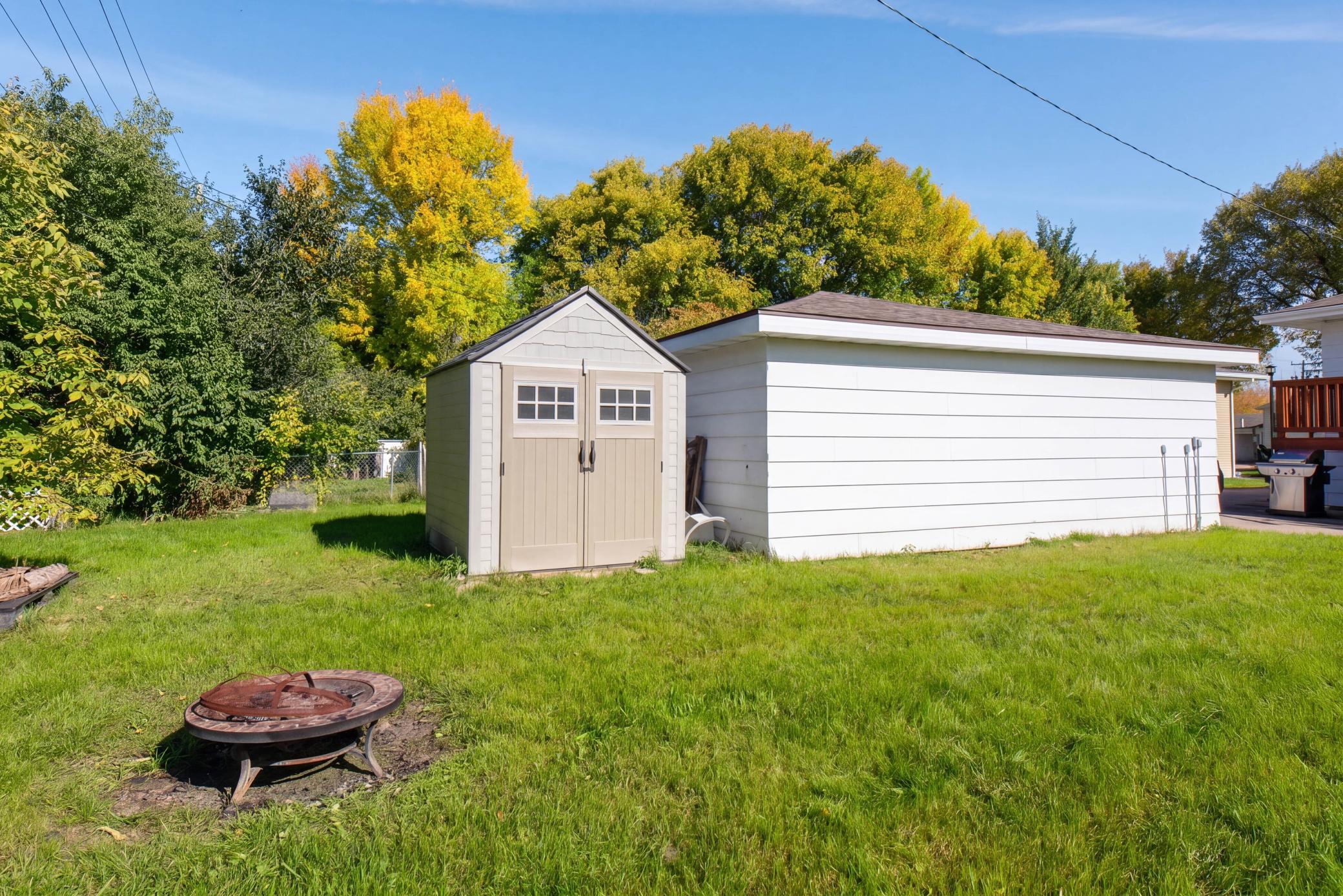 Back Yard Facing North