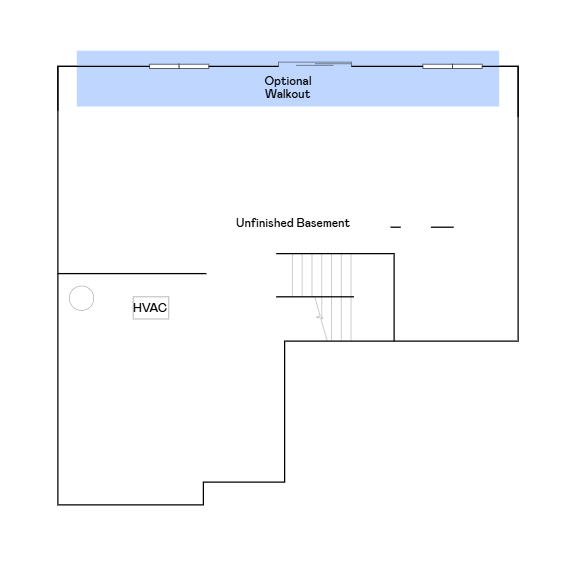 Lewis lower level floorplan