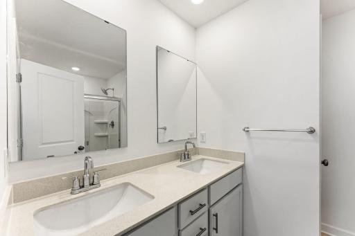 Residents will enjoy seamless morning routines with direct access to a spa-inspired bathroom