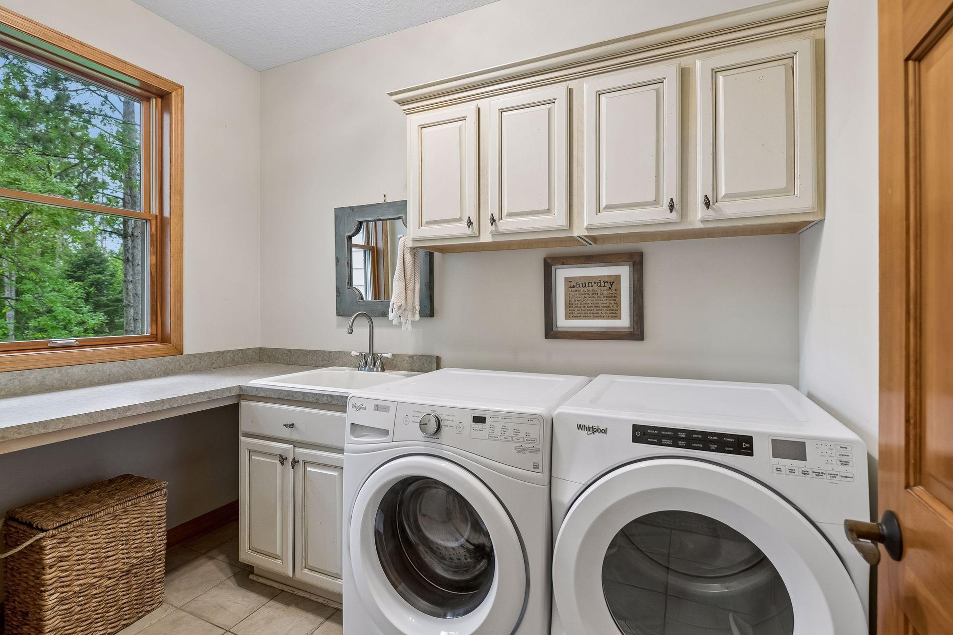 Main floor laundry