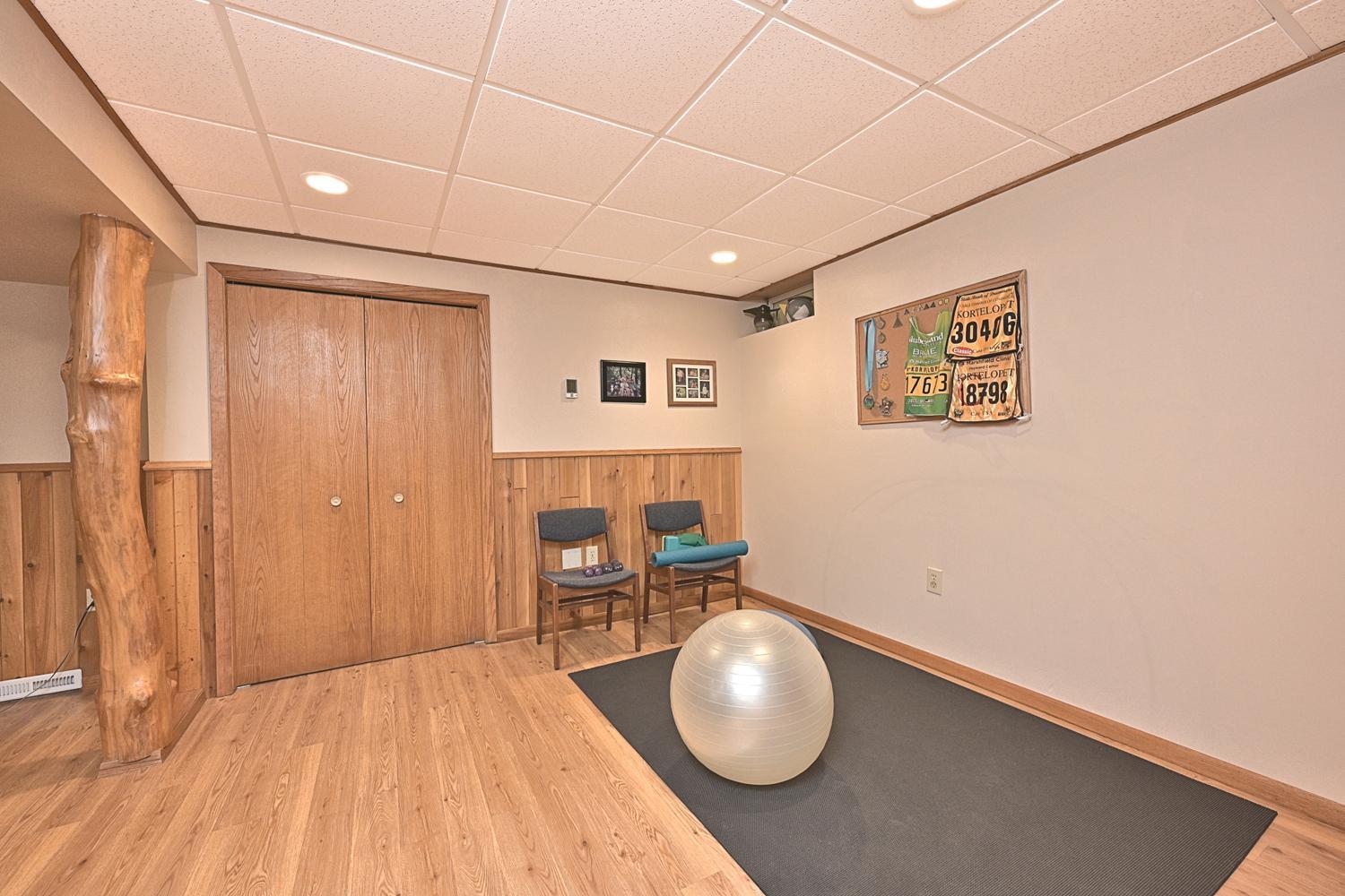 lower level living area