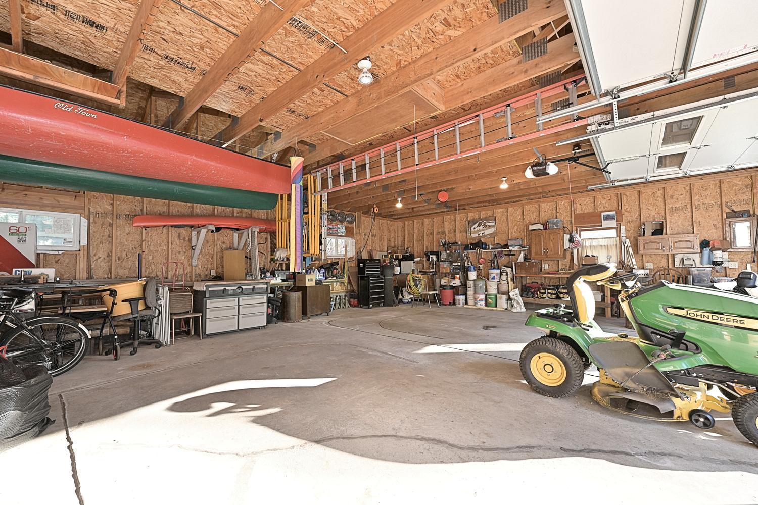 Interior garage