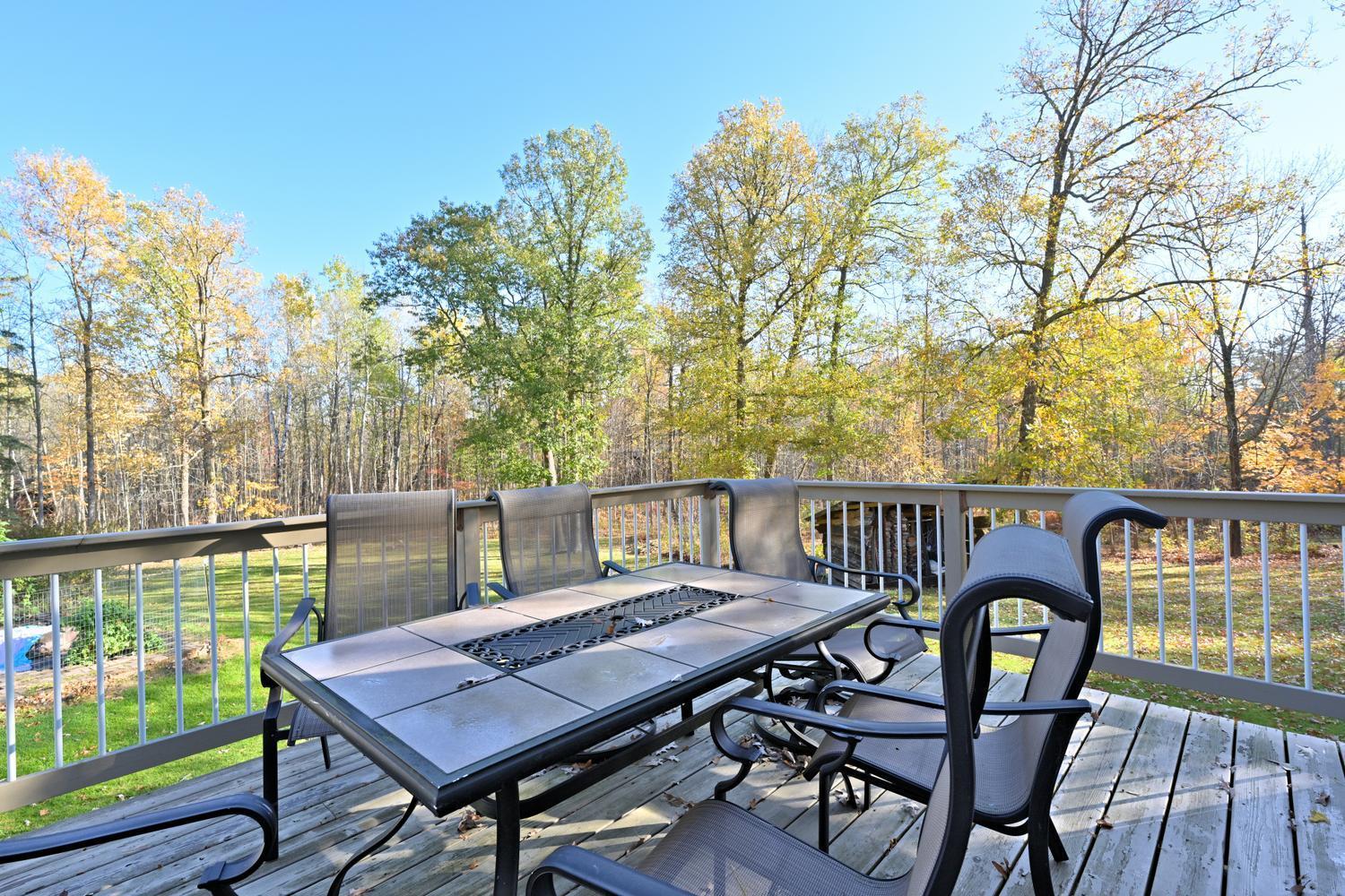 Back deck view