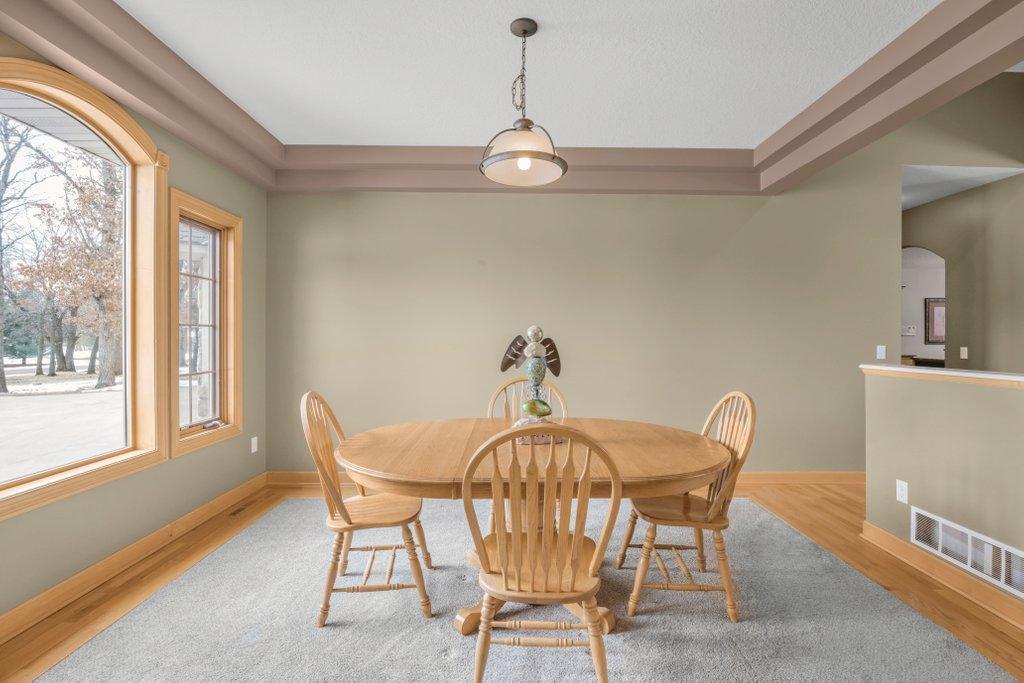 Main floor formal dining room.