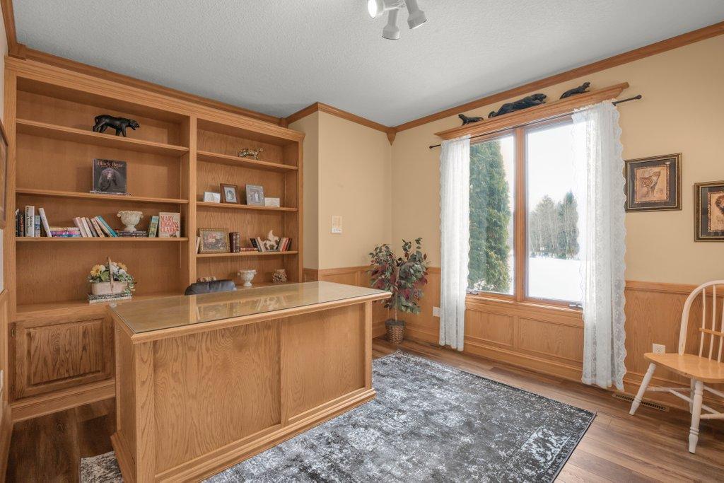 Main floor office.